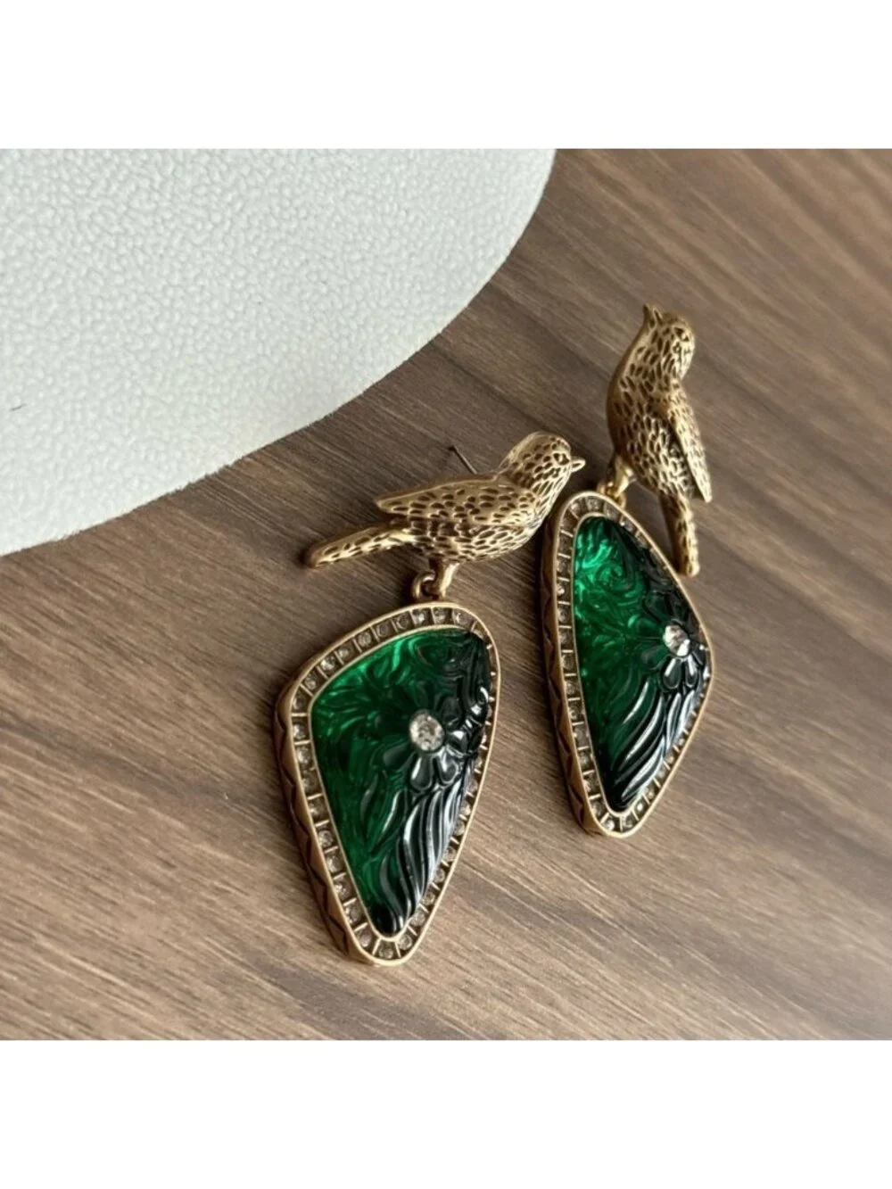 Vintage Bird Earrings Q139